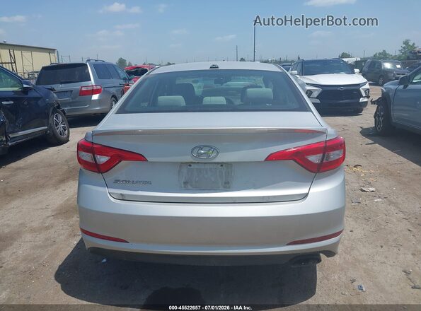 5NPE24AF4GH358287 2016 HYUNDAI SONATA Silver 