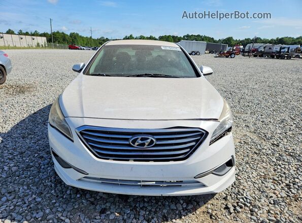 5NPE24AF4GH359388 2016 HYUNDAI SONATA White Вид спереду