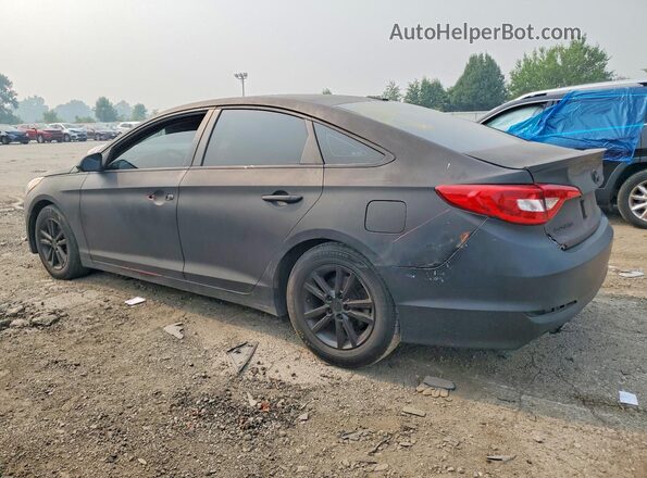 5NPE24AF4GH371346 2016 HYUNDAI SONATA Black Tył lewy