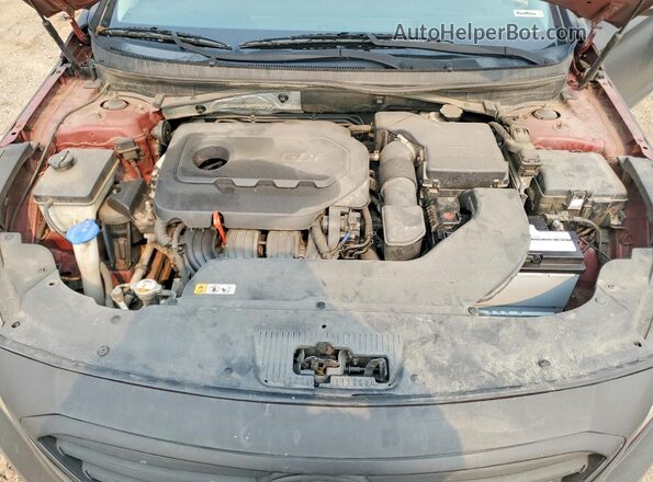 5NPE24AF4GH371346 2016 HYUNDAI SONATA Black Widok wnętrza z tyłu