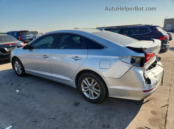 5NPE24AF4GH374747 2016 HYUNDAI SONATA Silver Հետևի ձախ
