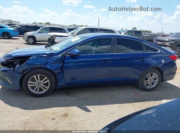 5NPE24AF4GH385389 2016 HYUNDAI SONATA Blue Widok wnętrza 360 stopni