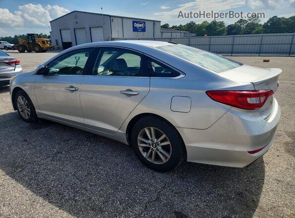 5NPE24AF4GH387756 2016 HYUNDAI SONATA Silver Հետևի ձախ