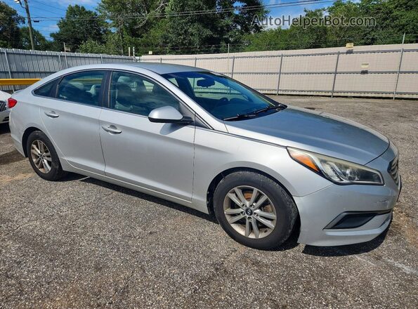 5NPE24AF4GH387756 2016 HYUNDAI SONATA Silver Առջևի աջ
