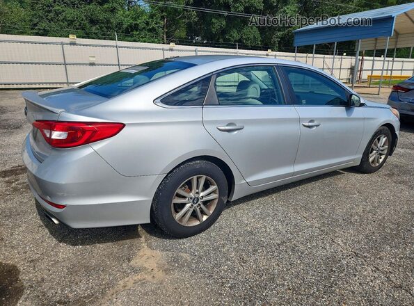 5NPE24AF4GH387756 2016 HYUNDAI SONATA Silver Հետևի աջ