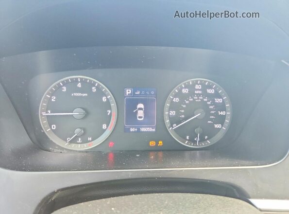 5NPE24AF4GH387756 2016 HYUNDAI SONATA Silver Սարքավորումների վահանակի տեսք