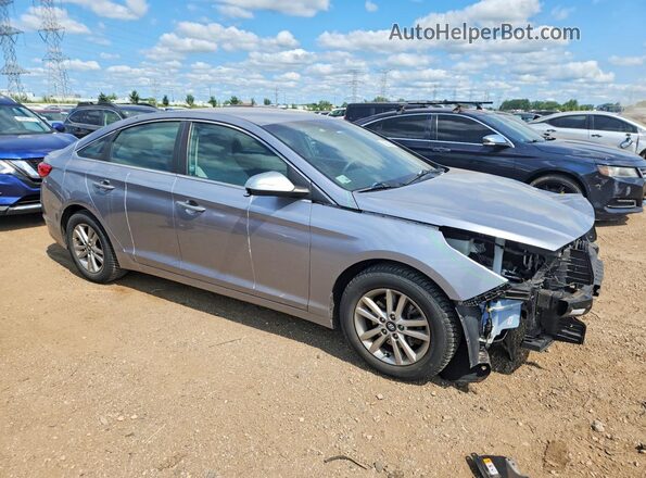 5NPE24AF4GH387921 2016 HYUNDAI SONATA Silver Przód prawy