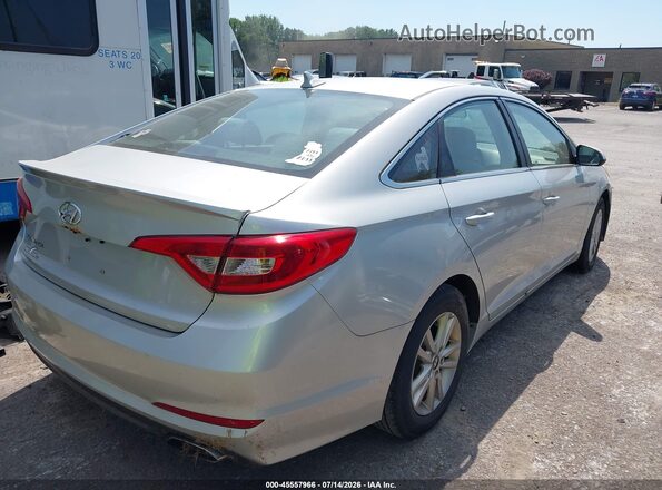 5NPE24AF4HH445933 2017 HYUNDAI SONATA Silver Rear right