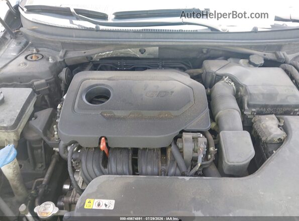 5NPE24AF4HH453868 2017 HYUNDAI SONATA Black Vista trasera