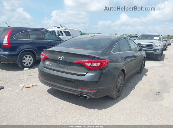 5NPE24AF4HH453868 2017 HYUNDAI SONATA Black Trasero derecho