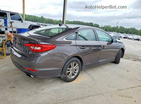 5NPE24AF4HH462506 2017 HYUNDAI SONATA Brown უკანა მარჯვენა