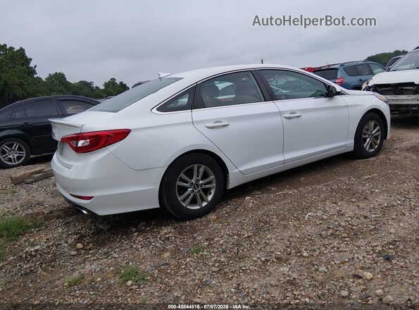 5NPE24AF4HH473912 2017 HYUNDAI SONATA White უკანა მარჯვენა