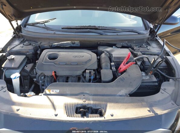 5NPE24AF4HH503684 2017 HYUNDAI SONATA Черный Вид сзади