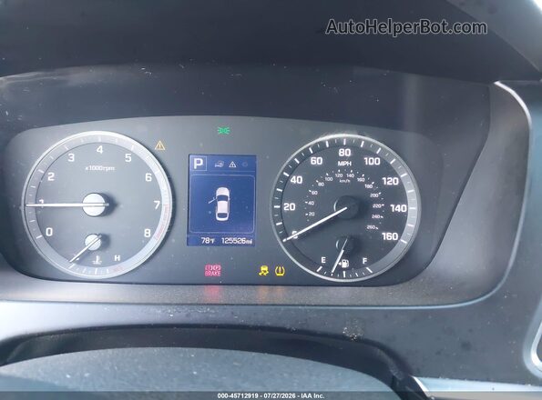 5NPE24AF4HH503684 2017 HYUNDAI SONATA Черный Вид задних сидений