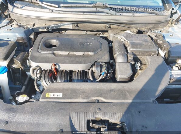 5NPE24AF4HH510201 2017 HYUNDAI SONATA Light Blue Вид ззаду