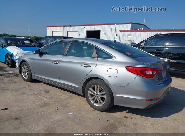 5NPE24AF4HH521571 2017 HYUNDAI SONATA Gray Trasero izquierdo