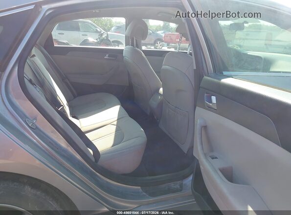 5NPE24AF4HH521571 2017 HYUNDAI SONATA Gray Vista de la etiqueta del VIN