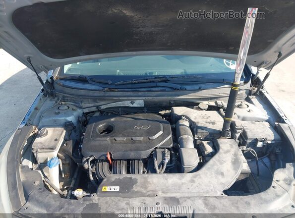 5NPE24AF4HH521571 2017 HYUNDAI SONATA Gray Vista trasera