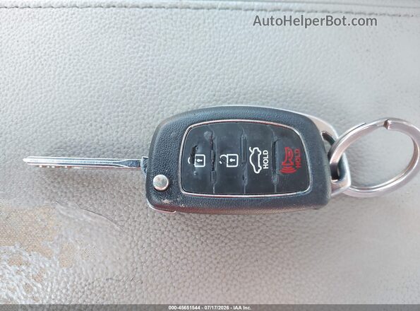 5NPE24AF4HH521571 2017 HYUNDAI SONATA Gray Vista del salpicadero