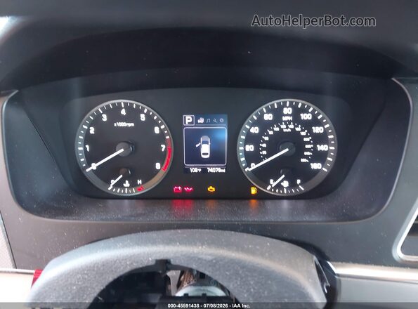 5NPE24AF4HH522851 2017 HYUNDAI SONATA Black Հետևի նստատեղերի տեսք