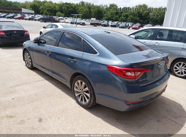 5NPE24AF4HH531131 2017 HYUNDAI SONATA Turquoise Հետևի ձախ