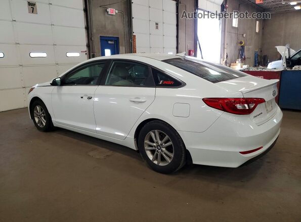 5NPE24AF4HH576814 2017 HYUNDAI SONATA White Հետևի ձախ