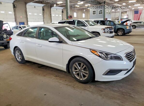 5NPE24AF4HH576814 2017 HYUNDAI SONATA White Առջևի աջ