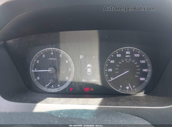 5NPE24AF4HH588901 2017 HYUNDAI SONATA White Widok tylnych siedzeń