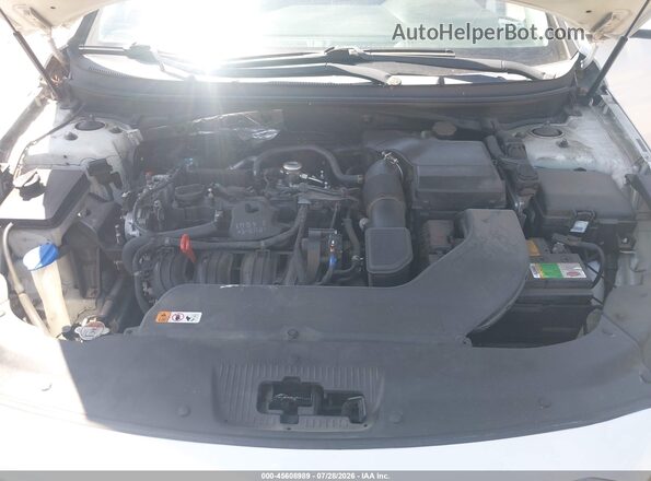 5NPE24AF4HH588901 2017 HYUNDAI SONATA White Widok z tyłu
