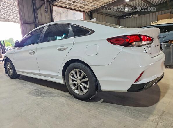 5NPE24AF4JH629338 2018 HYUNDAI SONATA White Հետևի ձախ