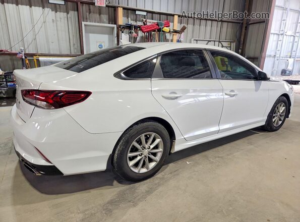 5NPE24AF4JH629338 2018 HYUNDAI SONATA White Հետևի աջ