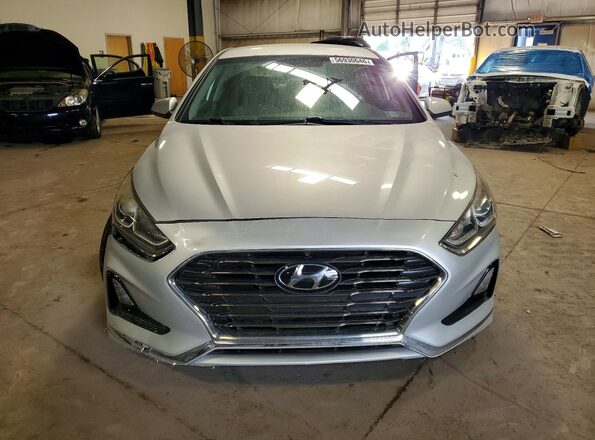 5NPE24AF4JH634569 2018 HYUNDAI SONATA Gray წინა ხედი