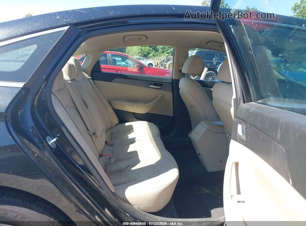 5NPE24AF4JH665983 2018 HYUNDAI SONATA Черный Вид наклейки с VIN-кодом