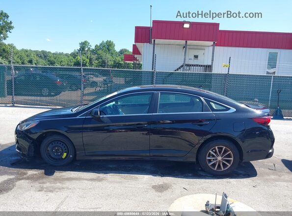 5NPE24AF4JH665983 2018 HYUNDAI SONATA Черный Панорамный вид салона 360°
