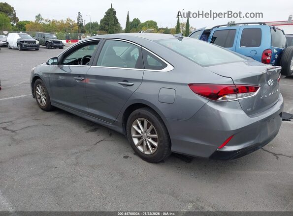 5NPE24AF4JH677034 2018 HYUNDAI SONATA Gray უკანა მარცხენა