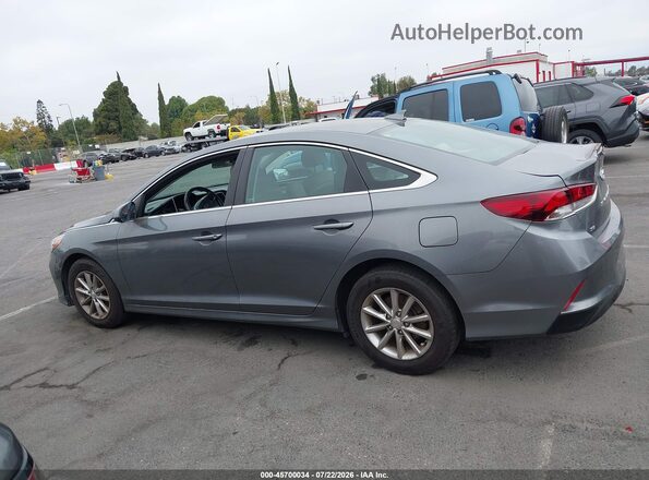 5NPE24AF4JH677034 2018 HYUNDAI SONATA Gray სალონის 360-გრადუსიანი ხედი