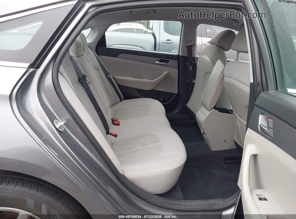 5NPE24AF4JH677034 2018 HYUNDAI SONATA Gray VIN კოდის სტიკერის ხედი