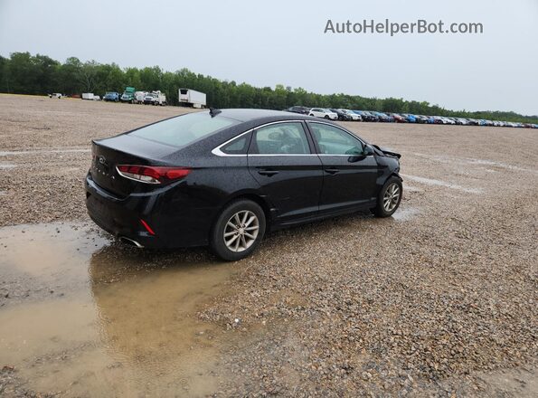 5NPE24AF4JH725227 2018 HYUNDAI SONATA Black Հետևի աջ