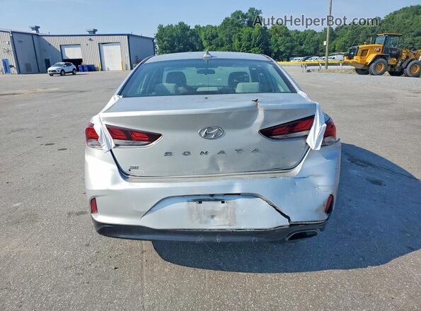 5NPE24AF4KH790211 2019 HYUNDAI SONATA Silver უკანა ხედი