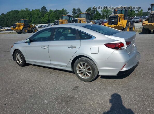 5NPE24AF4KH790211 2019 HYUNDAI SONATA Silver უკანა მარცხენა