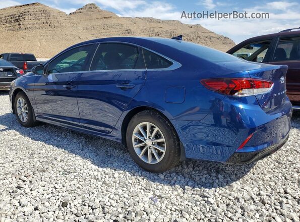 5NPE24AF4KH794338 2019 HYUNDAI SONATA Синий Задняя левая четверть