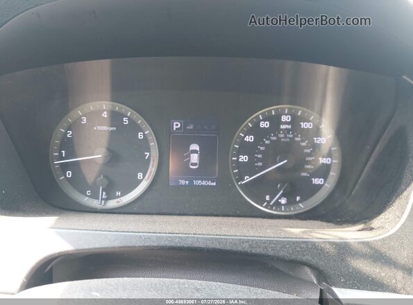5NPE24AF5GH260904 2016 HYUNDAI SONATA Light Blue Հետևի նստատեղերի տեսք