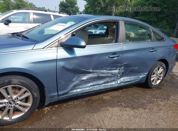 5NPE24AF5GH260904 2016 HYUNDAI SONATA Light Blue Դիմացի տեսք