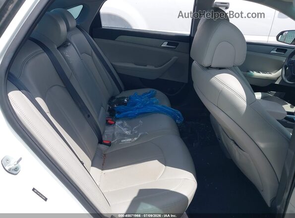 5NPE24AF5GH304805 2016 HYUNDAI SONATA White Вид наклейки з VIN-кодом