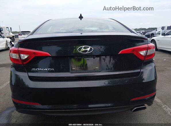 5NPE24AF5GH315142 2016 HYUNDAI SONATA Черный 