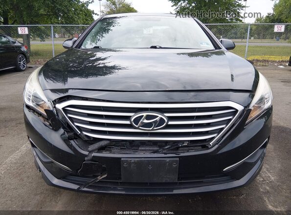 5NPE24AF5GH315142 2016 HYUNDAI SONATA Черный Вид щитка приборов