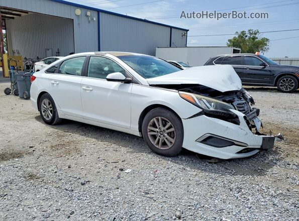 5NPE24AF5GH329834 2016 HYUNDAI SONATA White Front right