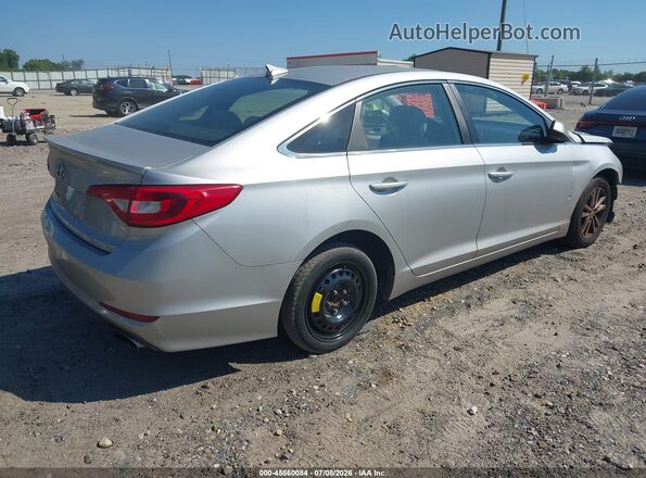5NPE24AF5GH357746 2016 HYUNDAI SONATA Серебряный Задняя правая четверть