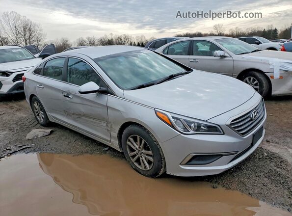 5NPE24AF5GH359240 2016 HYUNDAI SONATA Silver Առջևի աջ