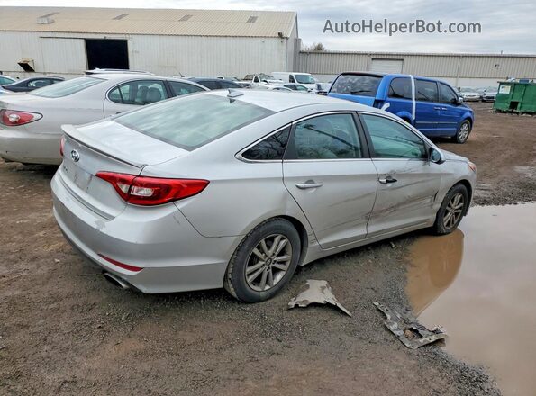 5NPE24AF5GH359240 2016 HYUNDAI SONATA Silver Հետևի աջ